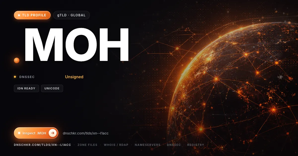 .мон (.xn--l1acc) TLD, domains, registry, and DNSSEC overview